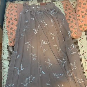 Small Maxi Skirt From Shein
